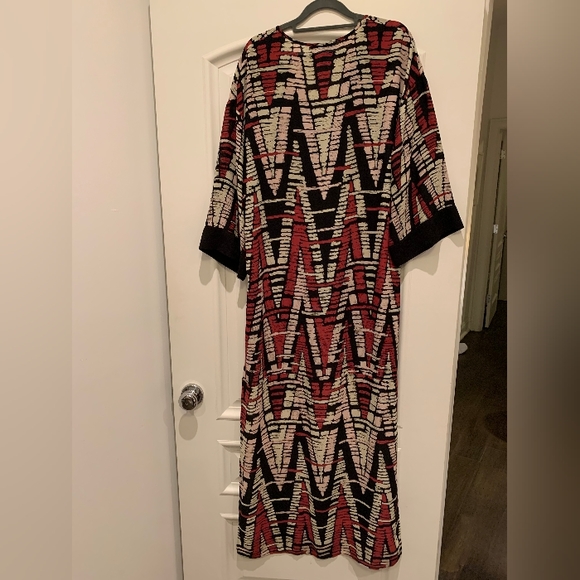 BCBG Max Azria Abstract Chevron High-Low Dress - Picture 5 of 5